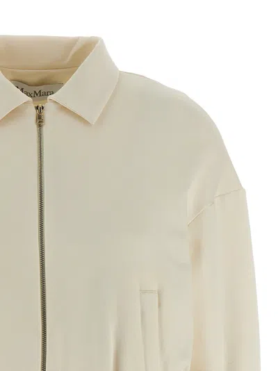 Max Mara Argenta Sweatshirt In Cream