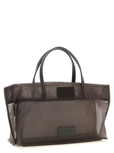Staud Christos Mini Shoulder Bag In Brown