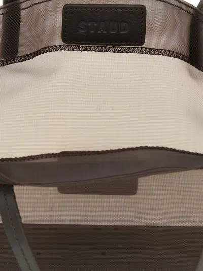 Staud Christos Mini Shoulder Bag In Brown