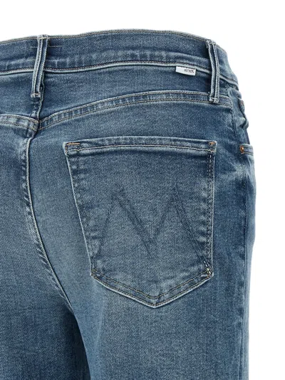 Mother Kick It Jeans In Blue