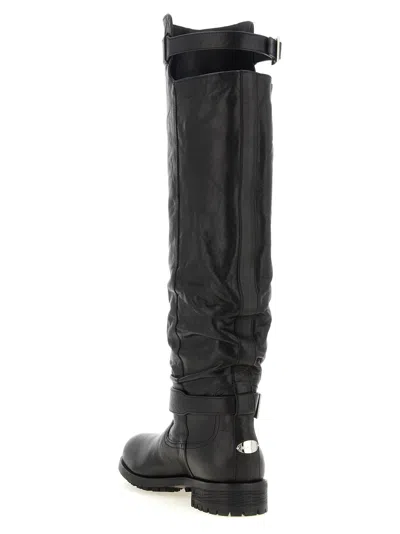 Jimmy Choo Biker Kb Boot In Black