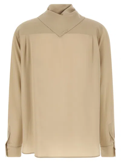 Max Mara Blouse In Beige