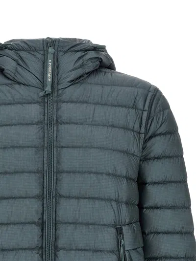 C.p. Company Down Jacket In Teal