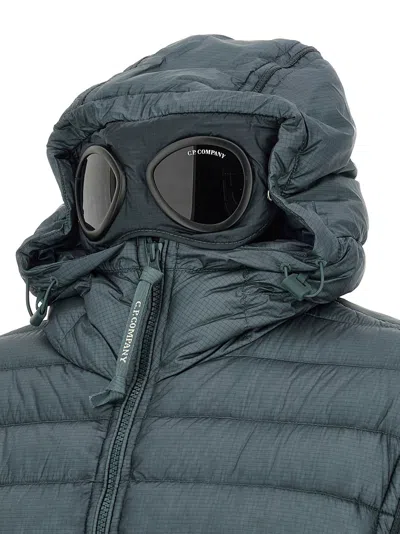 C.p. Company Down Jacket In Teal