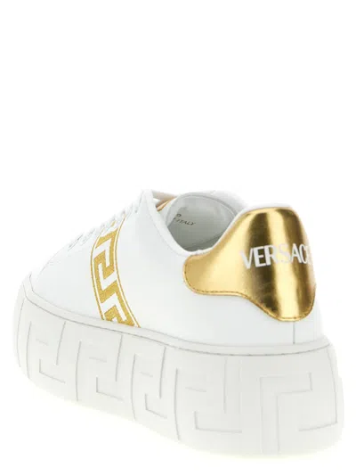 Versace La Greca Sneaker In White