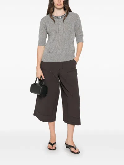 Ermanno Scervino Sweater In Grey