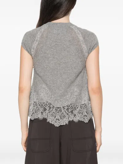 Ermanno Scervino Top In Grey