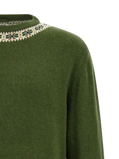 Bode Moritz Sweater In Green