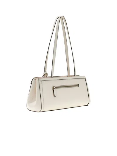 Guess Structured Polyurethane Shoulder Bag In Pattern