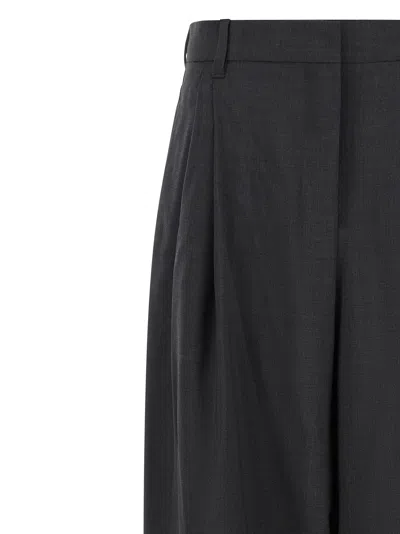 Max Mara 's Trousers In Charcoal