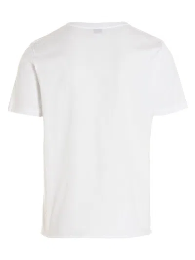 Saint Laurent Rive Gauche T-shirt In White