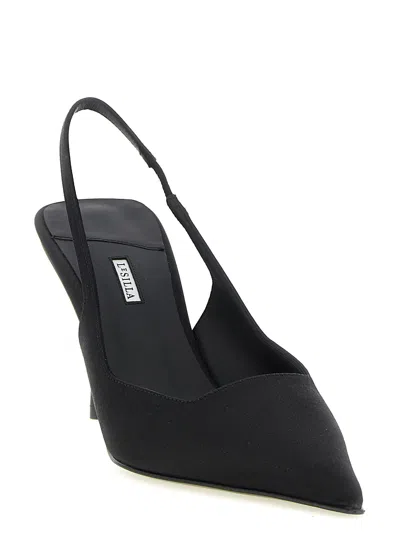 Le Silla Amelia Slingback Heel In Black
