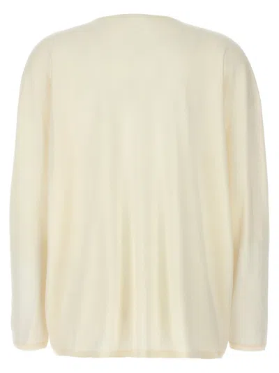 Max Mara Women Cashmere Sweater In White