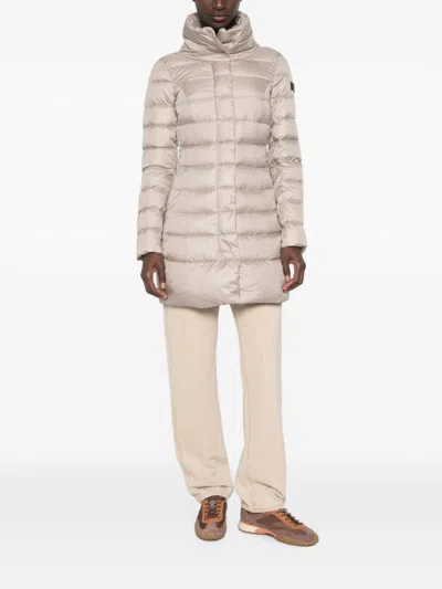 Peuterey Down Jacket In Beige