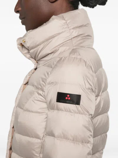 Peuterey Down Jacket In Beige