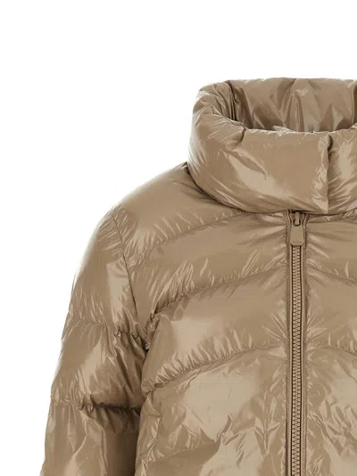 Pinko Mirco Down Jacket In Beige