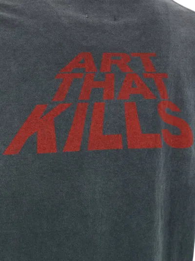 Gallery Dept. Skeleton Beach Grit T-shirt In Charcoal
