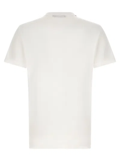 Dolce & Gabbana Heraldic Patch Short Sleeve T-shirt Size 48 In White