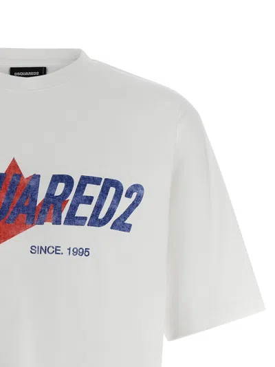 Dsquared2 Rider T-shirt In White