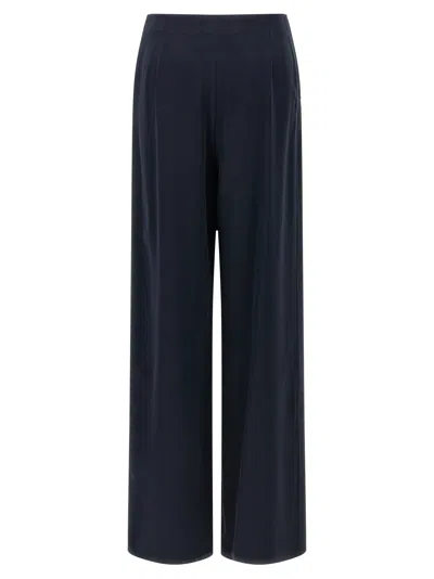 Max Mara Trousers In Navy