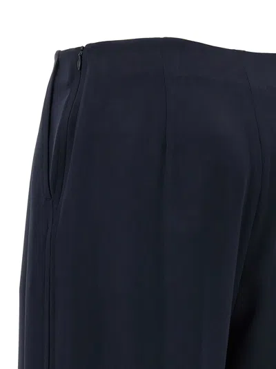 Max Mara Trousers In Navy