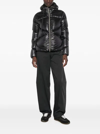 Herno Quilted Down Down Jacket In Black