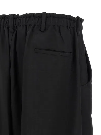 Y-3 Oversized Technical Cargo Pants In Black