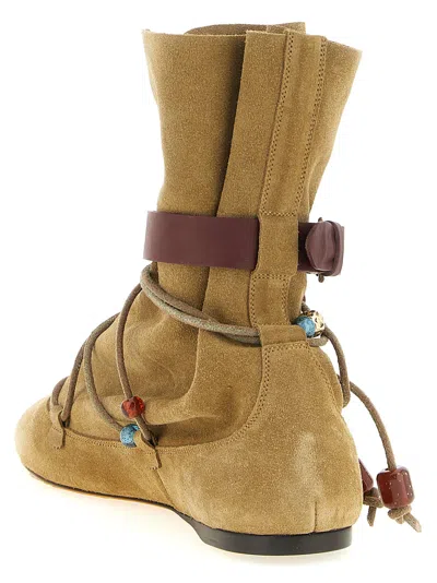 Isabel Marant Letiz Ankle Boot In Brown
