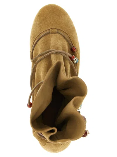Isabel Marant Letiz Ankle Boot In Brown
