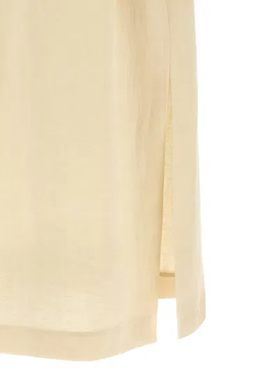 Max Mara Studio Trench Coat In Beige