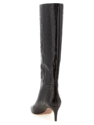 Paris Texas Stiletto Boot In Black