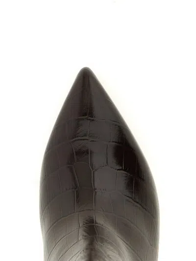 Paris Texas Stiletto Boot In Black