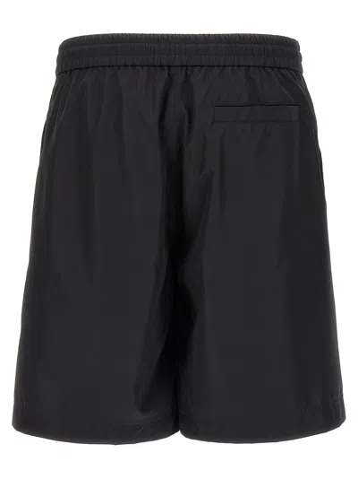 Givenchy 4g Logo Bermuda Shorts In Black