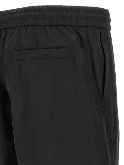 Givenchy 4g Logo Bermuda Shorts In Black