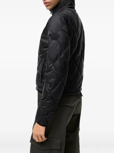 Burberry Down Jacket In Black