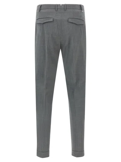 Pt Torino Master Trousers In Gray