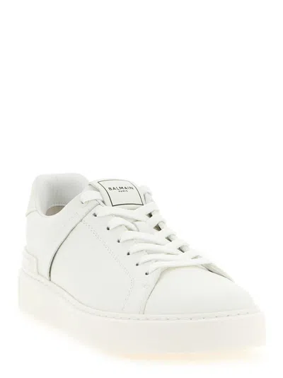 Balmain B-court Sneaker In White