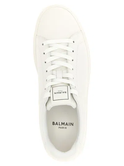 Balmain B-court Sneaker In White