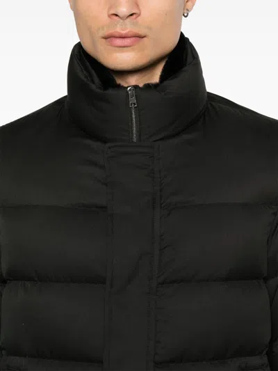 Herno Goose Down Padded Down Jacket In Black