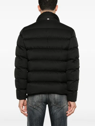 Herno Goose Down Padded Down Jacket In Black
