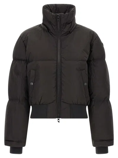Diesel Down Jacket In Black