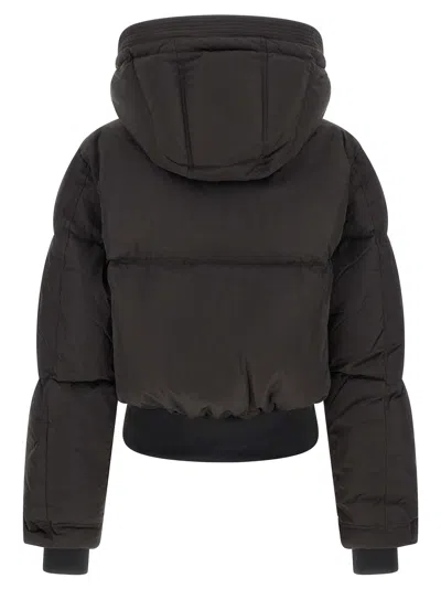 Diesel Down Jacket In Black