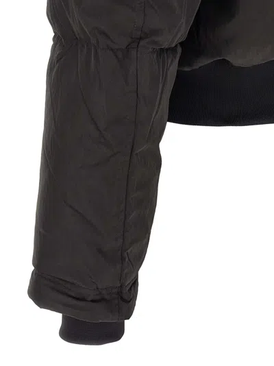 Diesel Down Jacket In Black