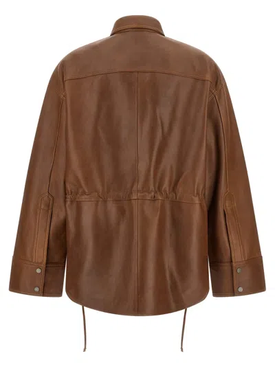 Haikure Overshirt In Brown