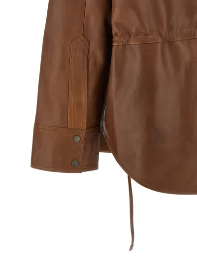 Haikure Overshirt In Brown