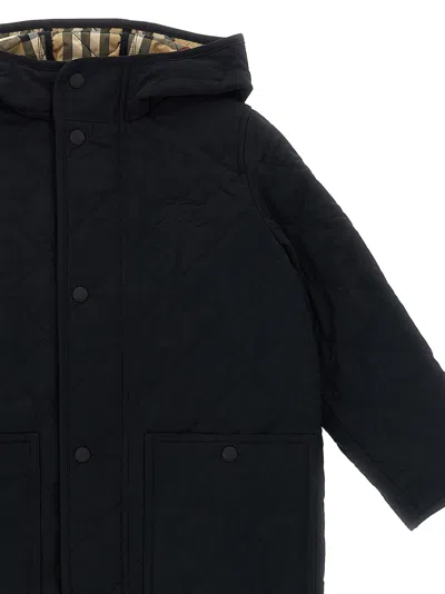 Burberry Harrison Coat In Blue