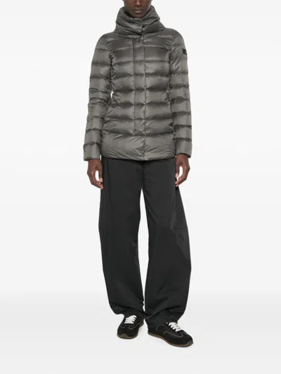 Peuterey Down Jacket In Dark Green