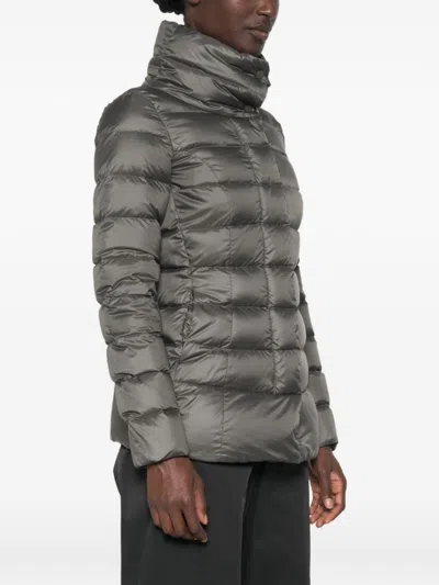Peuterey Down Jacket In Dark Green
