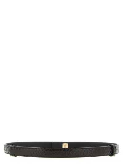 Tom Ford T Latch Belt In Brown