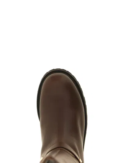 Twinset Twin Set Boot In Brown
